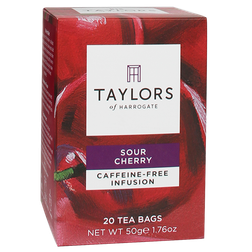 Taylors Of Harrogate Sour Cherry 20 Theezakjes taylors of harrogate kopen in de aanbieding