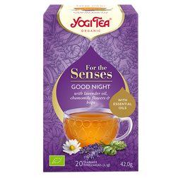 Yogi Tea For The Senses Good Night Bio 20 Theezakjes yogi tea kopen in de aanbieding