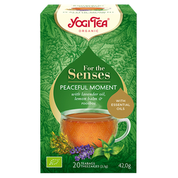 Yogi Tea For The Senses Peaceful Moment Bio 20 Theezakjes yogi tea kopen in de aanbieding