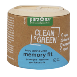 Purasana Clean & Green Memory Fit (60 Tabletten)