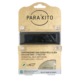 Parakito Anti Mug Armband Zwartroze parakito kopen in de aanbieding