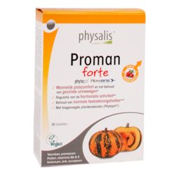 2e product 50% korting | Physalis Proman Forte (30 Tabletten)