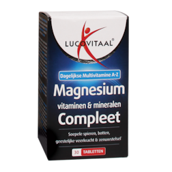 1+1 gratis | Lucovitaal Magnesium Compleet (30 Tabletten)