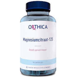 Orthica Magnesiumcitraat 125 (90 Capsules)