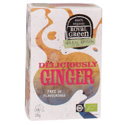 Royal Green Deliciously Ginger Bio (16 Theezakjes)