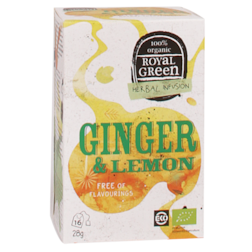 Royal Green Ginger Lemon bio