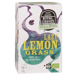 Royal Green Lazy Lemongrass Bio (16 Theezakjes)