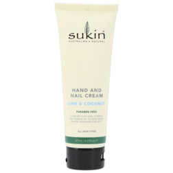 Sukin Hand and Nail Cream Lime & Coconut - 125ml