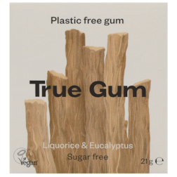 True Gum Liquorice & Eucalyptus Kauwgom