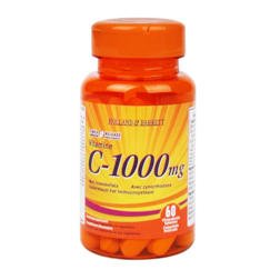 Holland & Barrett Timed Release Vitamin C with Rose Hips 60 Caplets 1000mg