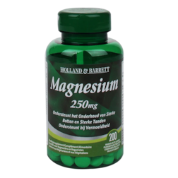 Holland & Barrett Magnesium 200 Tablets 250mg