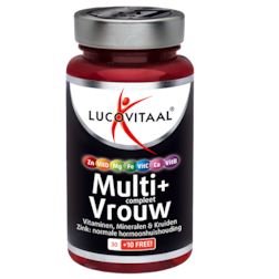 1+1 gratis | Lucovitaal Multi+ compleet Vrouw (40 tabletten)
