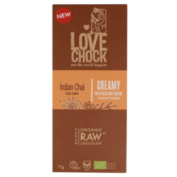 Lovechock Indian Chai Creamy Raw Chocolate (70gr)