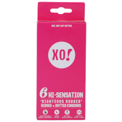 Xo! Hi-Sensation Condoms - 6 stuks