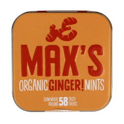 Max's Organic Ginger Mints (35gr)