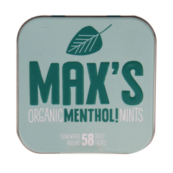 Max's Organic Menthol Mints (35gr)