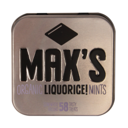 Max's Organic Liquorice Mints (35gr)