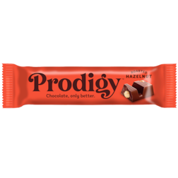 Prodigy Barre de Chocolat Noisettes Grillées - 35g