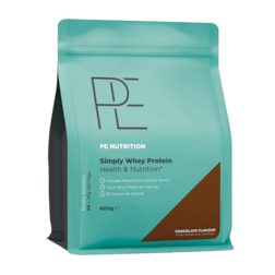 2e product 50% korting | PE Nutrition Simply Whey Protein Chocolate (600gr)