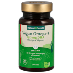 1+1 gratis | Holland & Barrett Vegan Omega-3 met DHA - 60 capsules