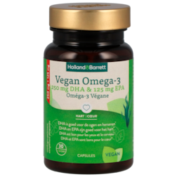 1+1 gratis | Holland & Barrett Vegan Omega-3 met DHA en EPA - 30 capsules