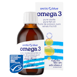 2e product 50% korting | Arctic Blue Omega 3 met Vitamine D (250ml)