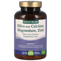 1+1 gratis | Holland & Barrett Silica met Calcium, Magnesium, Zink - 180 tabletten