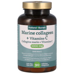 1+1 gratis | Holland & Barrett Marine collageen + Vitamine C 1000 mg - 90 tabletten