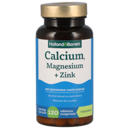 Holland & Barrett Calcium, Magnesium & Zink - 120 Tabletten