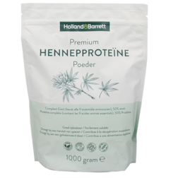 Holland & Barrett Premium Hennepproteïne Poeder (1000gr)