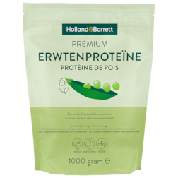 1+1 gratis | Holland & Barrett Premium Erwtenproteïne Poeder - 1kg