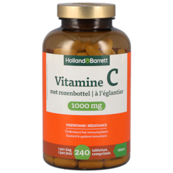 Holland & Barrett Vitamine C met Rozenbottel 1000mg - 240 tabletten
