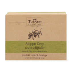 De Tuinen Savon d'Alep 100% huile d'olive (150 g)