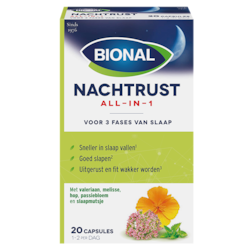 Bional Nachtrust All-In-1 (20 Capsules)