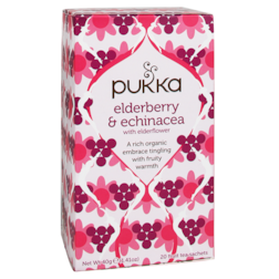 Pukka Elderberry Echinacea Bio (20 Theezakjes)