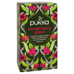 Pukka Wonder Berry Green Bio (20 Theezakjes)