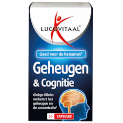 Lucovitaal Geheugen & Concentratie (30 Capsules)