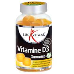 Lucovitaal Vitamine D3 (60 gommes)