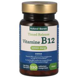 Holland & Barrett Timed Release Vitamine B12 1000mcg - 120 comprimés