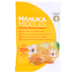 Manuka Doctor Manuka Middles Pastilles met Manukahoning & Citroen - 100g