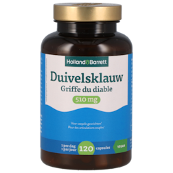 1+1 gratis | Holland & Barrett Duivelsklauw 510 mg - 120 Capsules