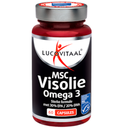 Lucovitaal MSC Visolie Omega 3 (60 capsules)