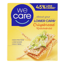 WeCare Lower Carb Crispbread (100 g)