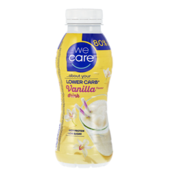 WeCare Lower Carb Vanilla flavour drink (330ml)