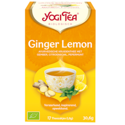 Yogi Tea Thé gingembre citron Bio (17 sachets)