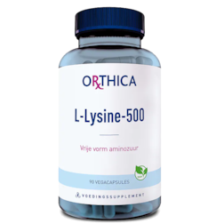 Orthica L-Lysine 500 - 90 capsules