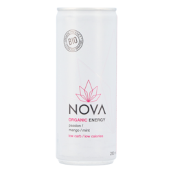 Nova Organic Energy Passion Mango Mint Bio (250ml)