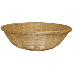 Mandenvlechterij Bamboeschaal Groot 30 mandenvlechterij kopen in de aanbieding
