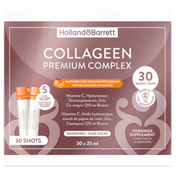 Holland & Barrett Collageen Premium Complex Sinaasappelsmaak - 30 shots