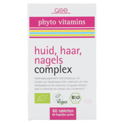 GSE phyto vitamins huid, haar, nagels complex (60 tabletten)